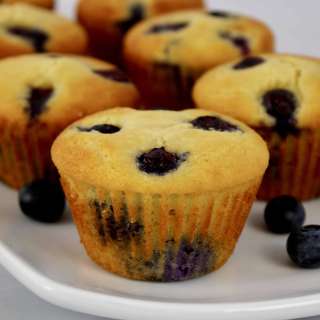 Keto Blueberry Muffins