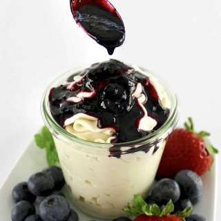 Keto Blueberry Sauce