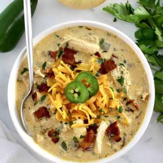 Jalapeño Popper Chicken Soup