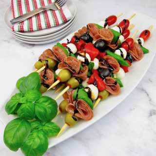 Italian Antipasti Skewers
