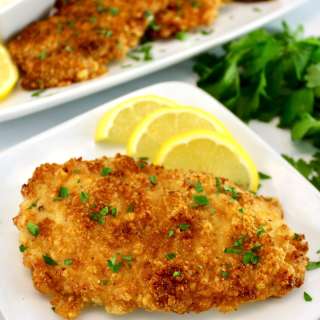 Air Fryer Parmesan Crusted Chicken