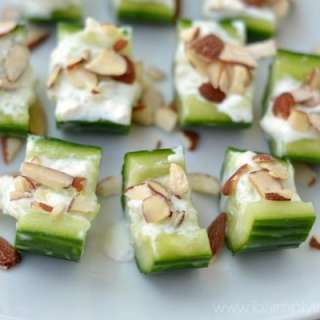 Cucumber Feta Bites