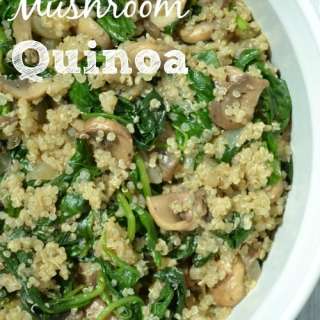 Spinach Mushroom Quinoa