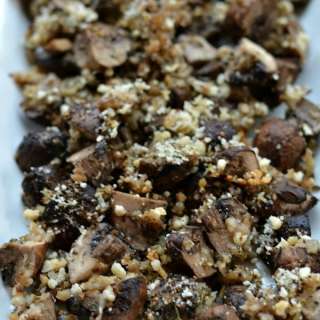 Roasted Italian Mushrooms