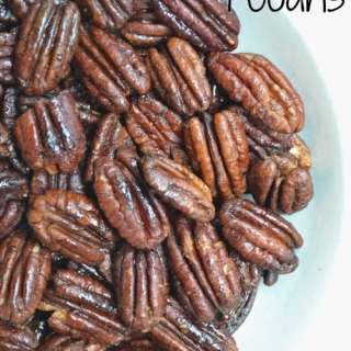 Maple Roasted Pecans
