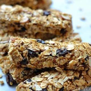Maple Brown Sugar Granola Bars