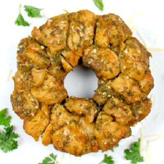 Instant Pot Garlic Parmesan Monkey Bread