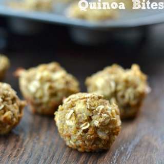 Apple Cinnamon Quinoa Bites