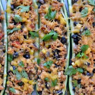 Mexican Zucchini Boats
