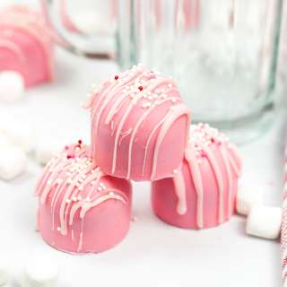Valentine's Hot Chocolate Bombs
