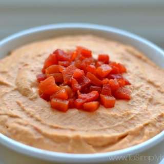Roasted Red Pepper Hummus