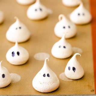 Ghost Meringues