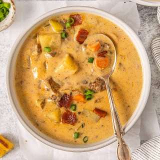 Bacon Cheeseburger Soup