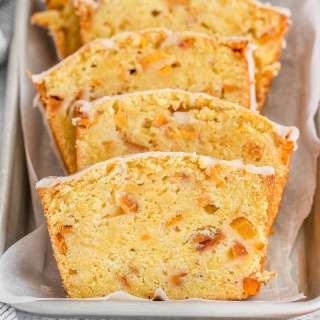 Peach Cobbler Pound Cake