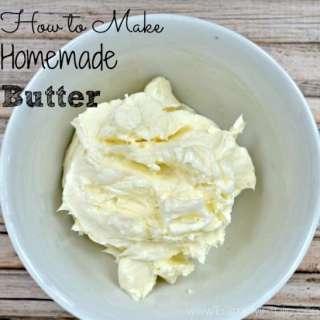 How to Make Homemade Butter