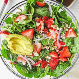Strawberry Spinach Salad
