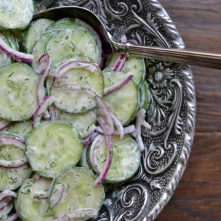 Creamy Cucumber Salad