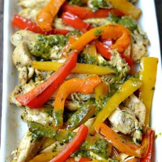 Cilantro Lime Chicken Fajitas