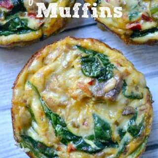 Spinach Quiche Muffins