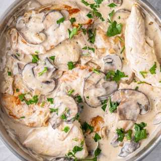 Creamy Chicken in Mushroom Sauce