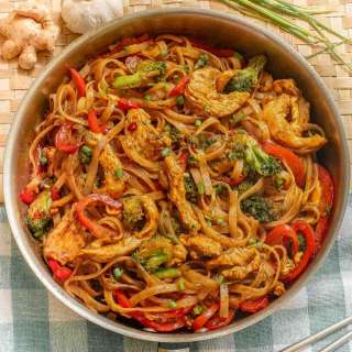 Drunken Noodles (Pad Kee Mao)