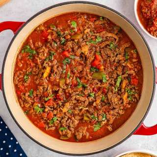 Easy Carne Picada Beef for Tacos and Burrito Bowls