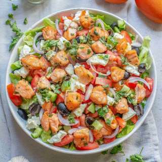 Greek Salmon Salad