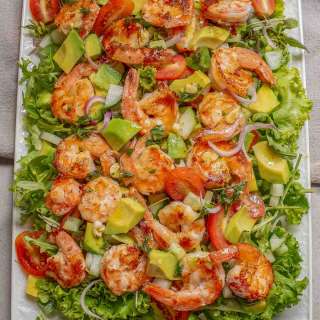 Easy Avocado Shrimp Salad