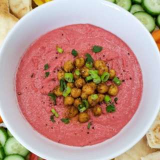 Easy Beet Hummus Recipe