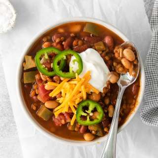 Easy Lentil Chili Recipe