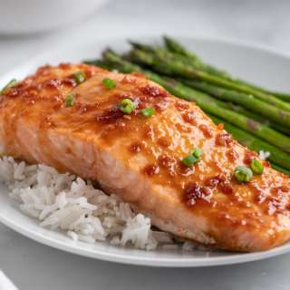 Maple Soy Baked Salmon