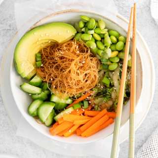 Spring Roll in a Bowl