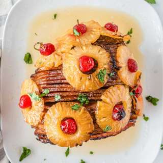 Pineapple Honey Glazed Ham