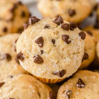 Chocolate Chip Mini Muffins