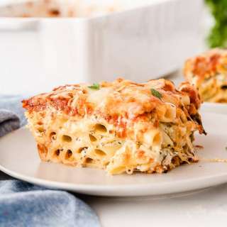 Easy Meatless Baked Ziti