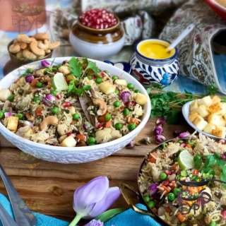 Navratan Pulao: Delightful and Delectable Instant Pot Recipe