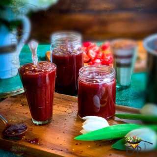 Strawberry Ginger Chutney: Sweet Sour and Spicy