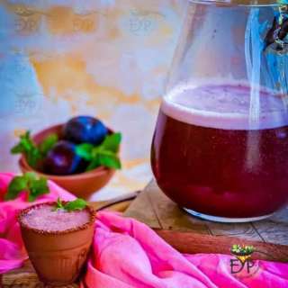 Roasted Plum Juice (Plum Panna Drink)