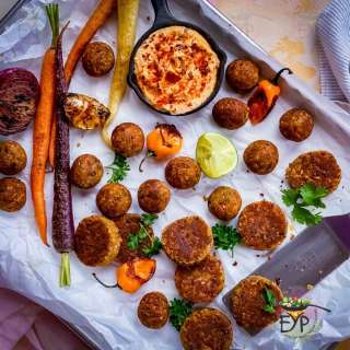 Pan-fried Healthy Falafel Recipe