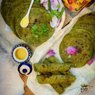 Avocado Chapati with Spinach