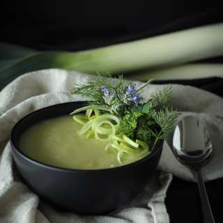 Vegan Potato Leek Soup