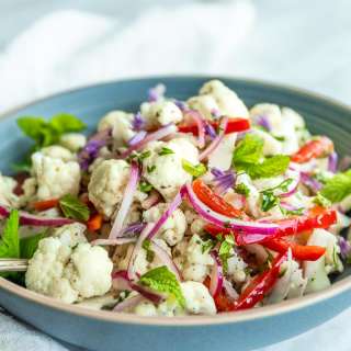 Mediterranean Cauliflower Salad