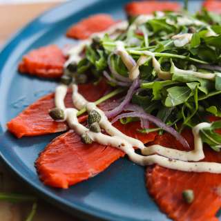 Salmon Carpaccio