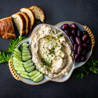 Mutabal-A Traditional Eggplant Dip