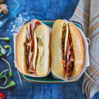 Classic Muffuletta With Olive Salad