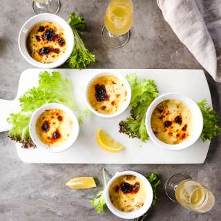 Oysters Mornay (Baked Oysters With Cheese)
