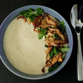 West Coast Wild Mushroom Soup