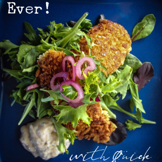 Crispy Pan Fried Oysters With Lemon Caper Aioli
