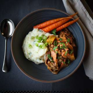 Wild Chanterelle Mushroom Stew