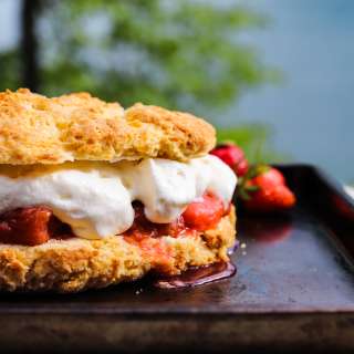The Ultimate Strawberry Rhubarb Shortcake